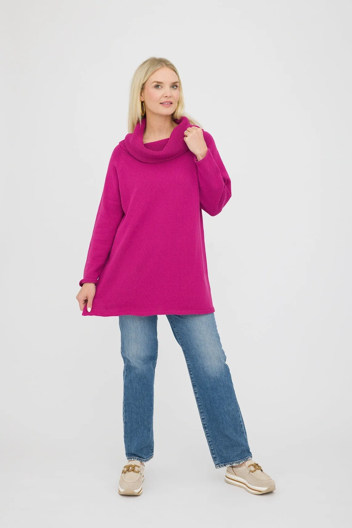 30" Big Cowl Sweater Tunic