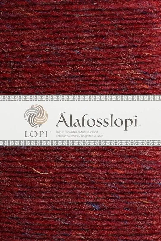 Alafoss Lopi - 9962 Ruby Red Heather