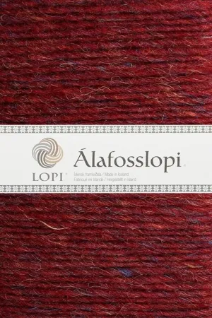 Alafoss Lopi - 9962 Ruby Red Heather