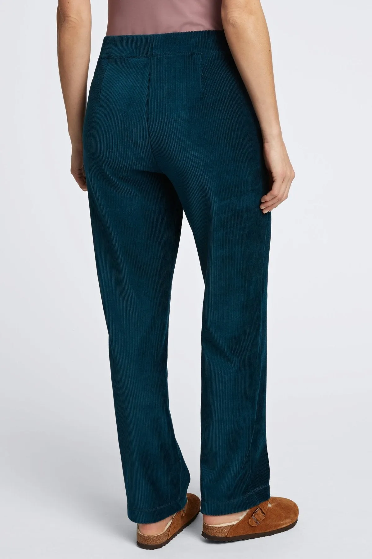 Caden Ankle Length Plush Cord Pant