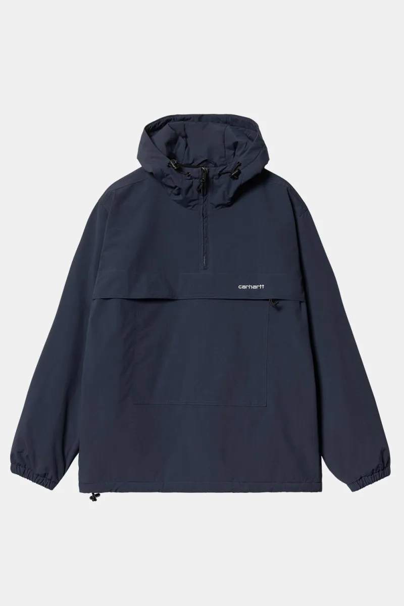 Carhartt WIP Windbreaker Pullover Jacket (Air Force Blue/White)