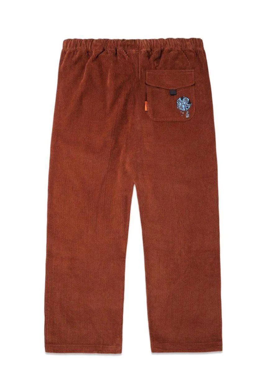 Chains Corduroy Pants - Nutmeg