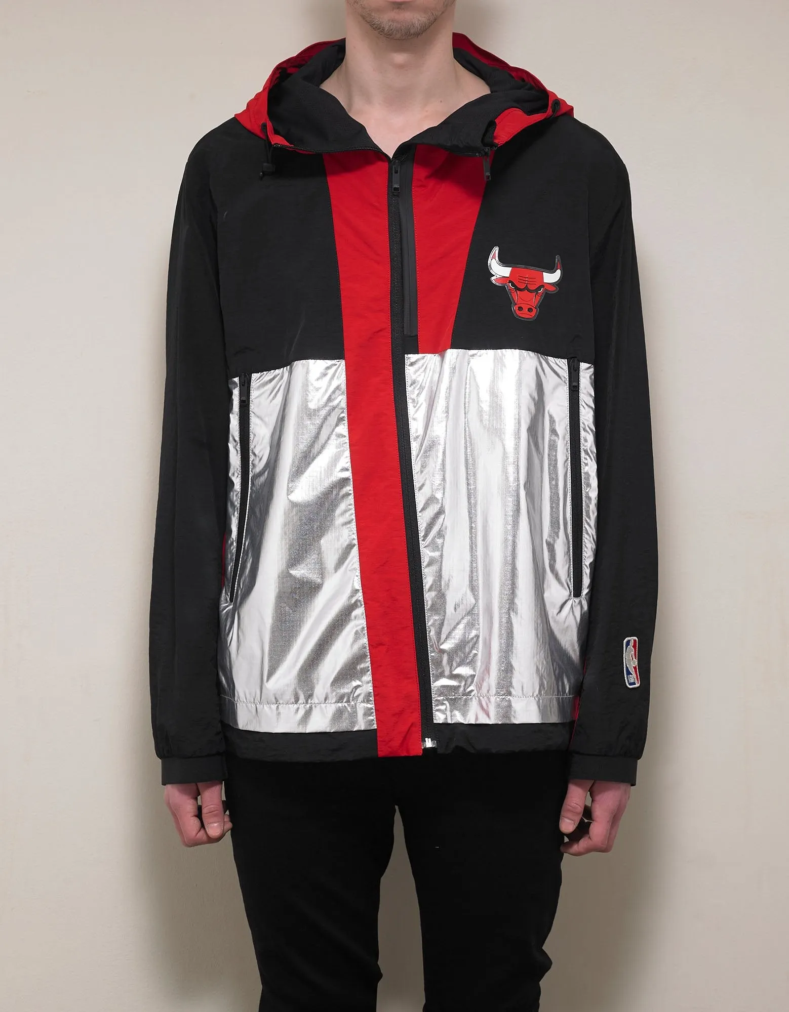 Chicago Bulls Panelled Windbreaker