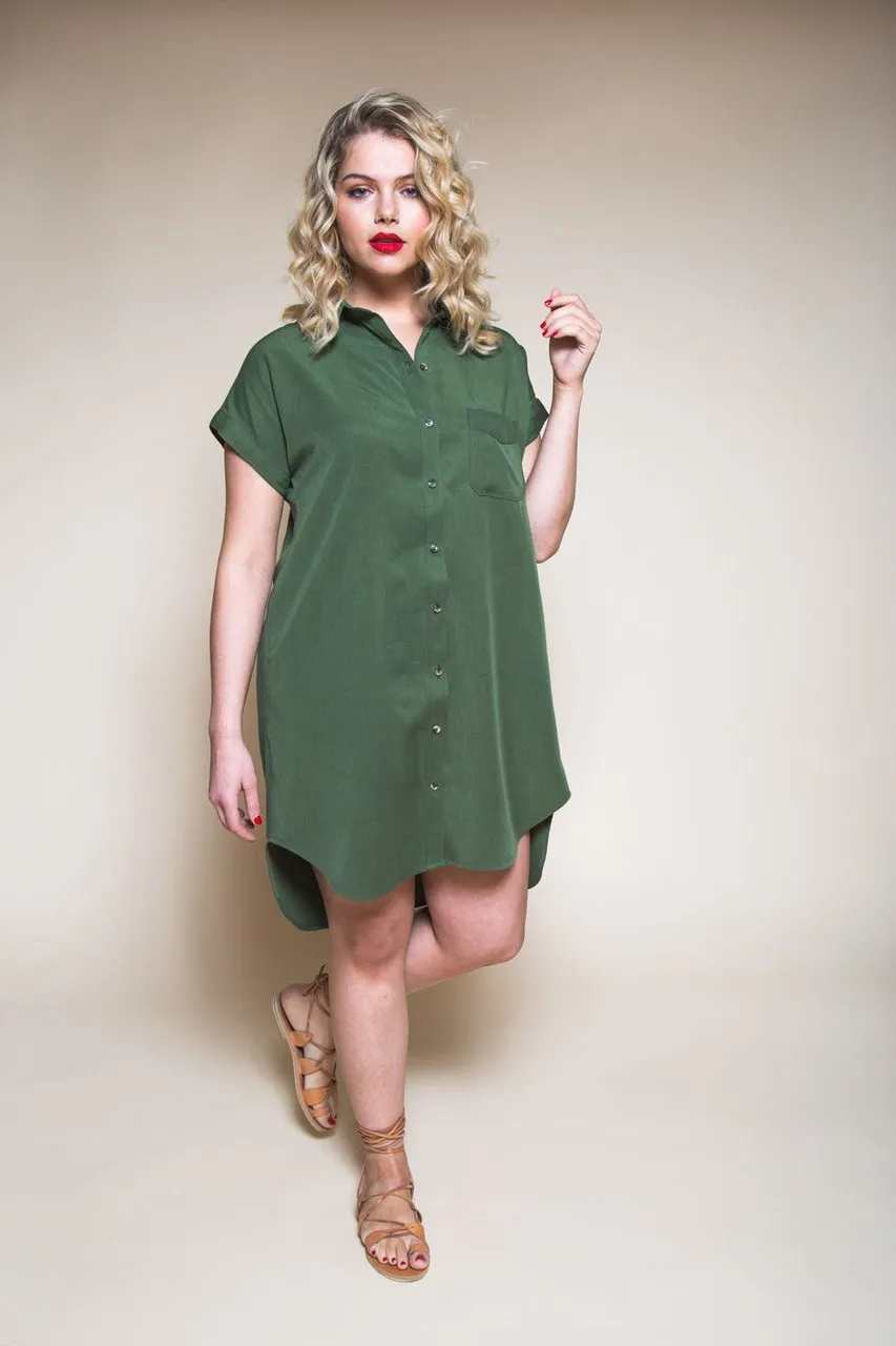 Closet Core Patterns | Kalle Shirt   Shirtdress