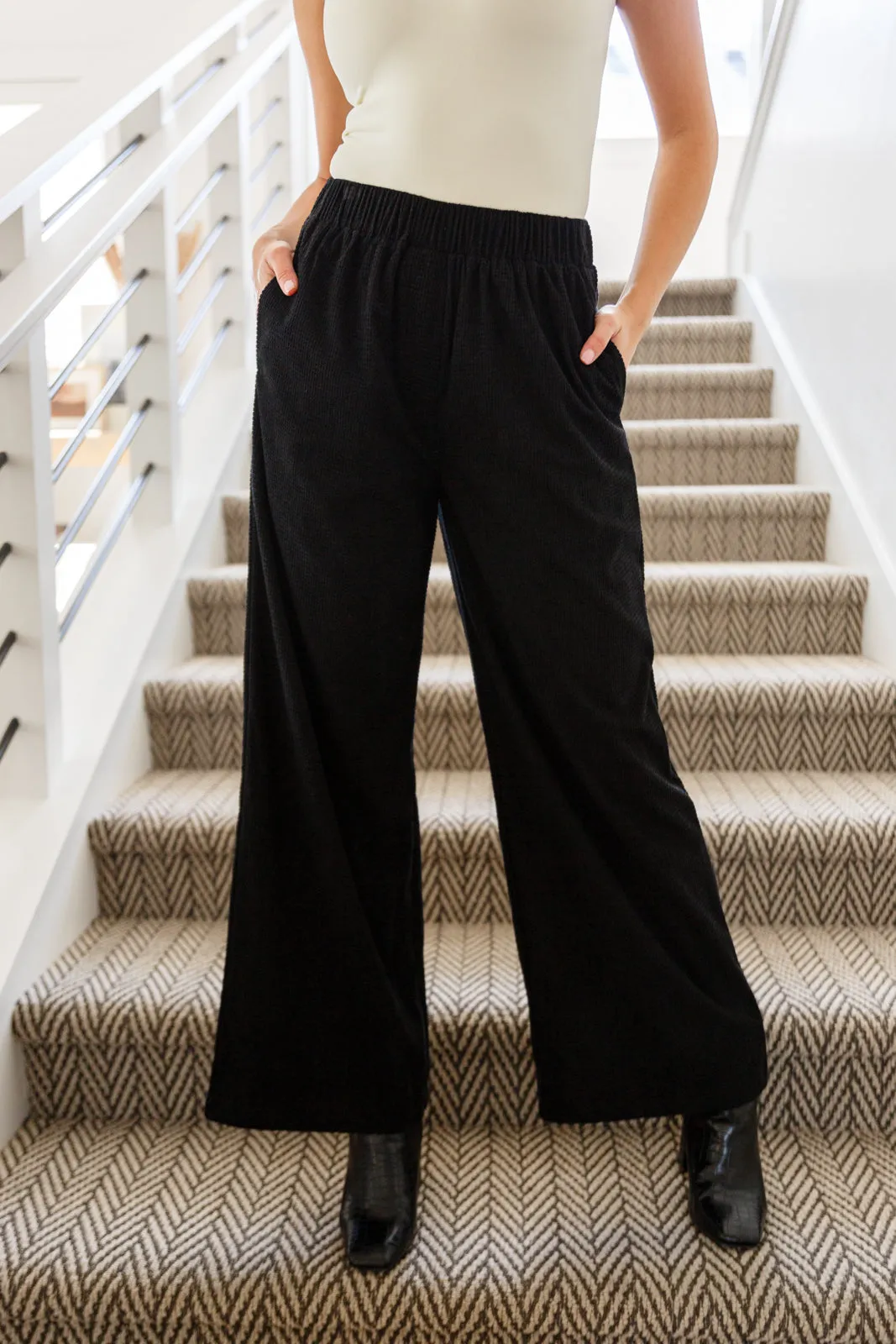 Come Rain or Shine Wide Leg Pants - 11/1