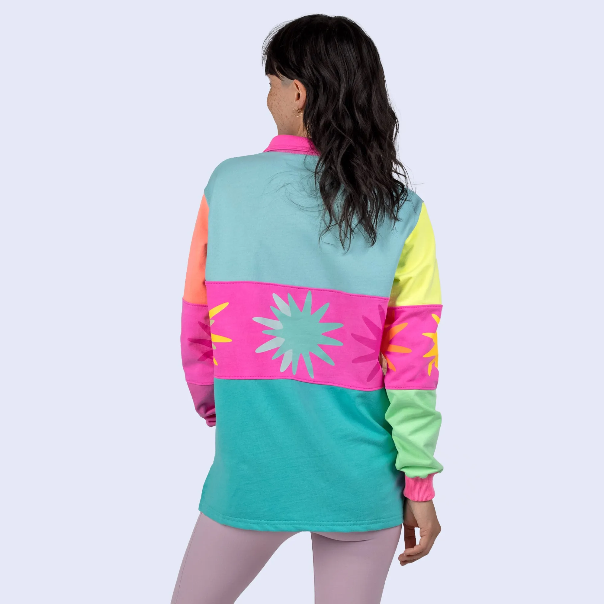 Cosmic Burst Rugby Sweatshirt