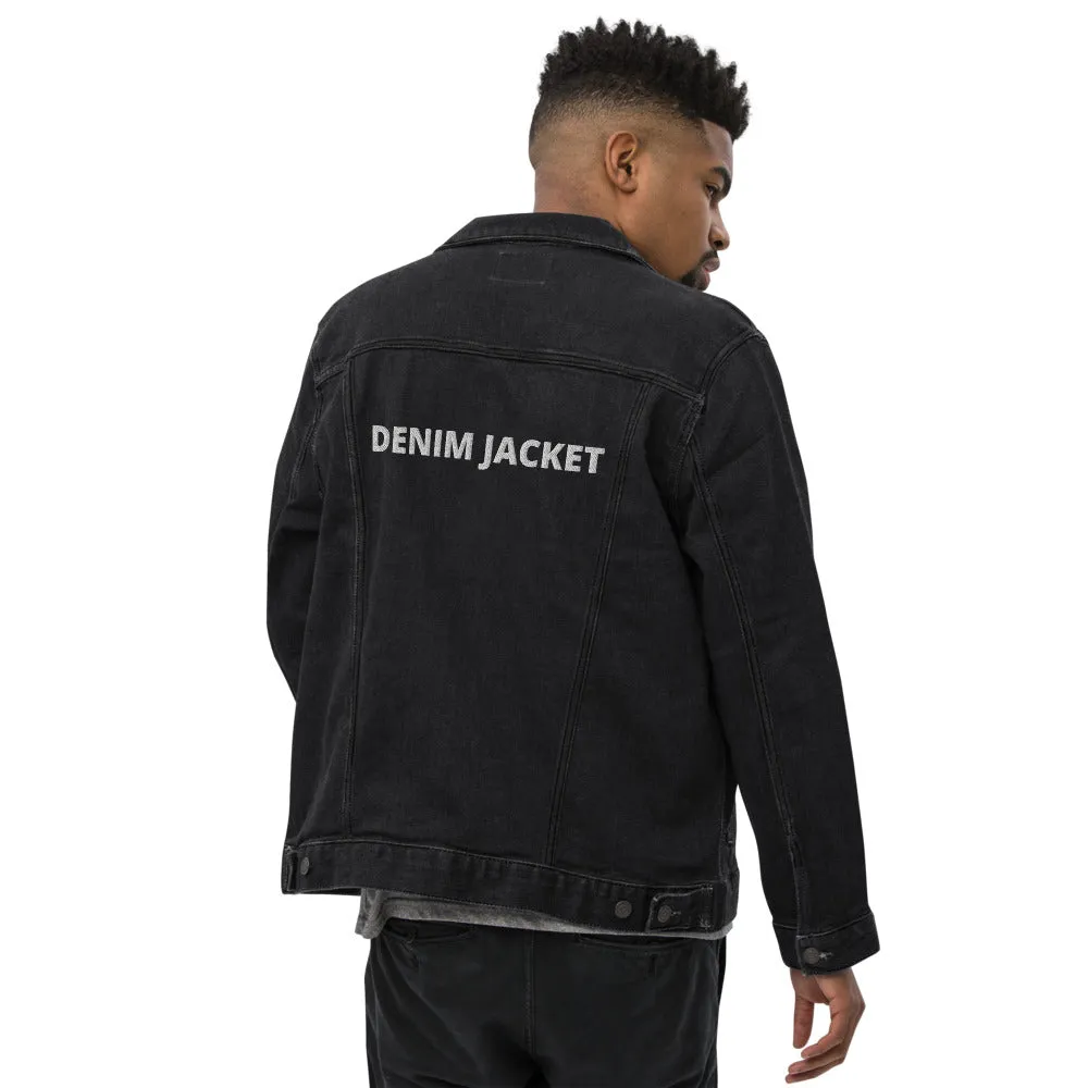 Denim Jacket Unisex Denim Jacket