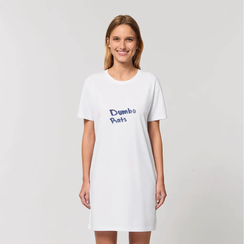 Dumbo Rats Organic T-Shirt Dress