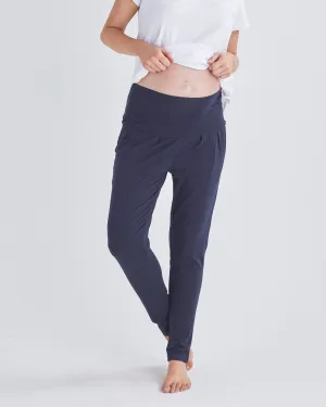 Eden  Maternity Bamboo Lounge Pants in Navy