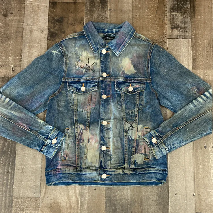 Embellish- Clark denim jacket