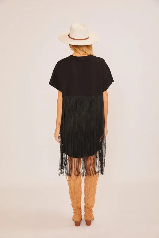 Festival Fringe T-shirt Dress