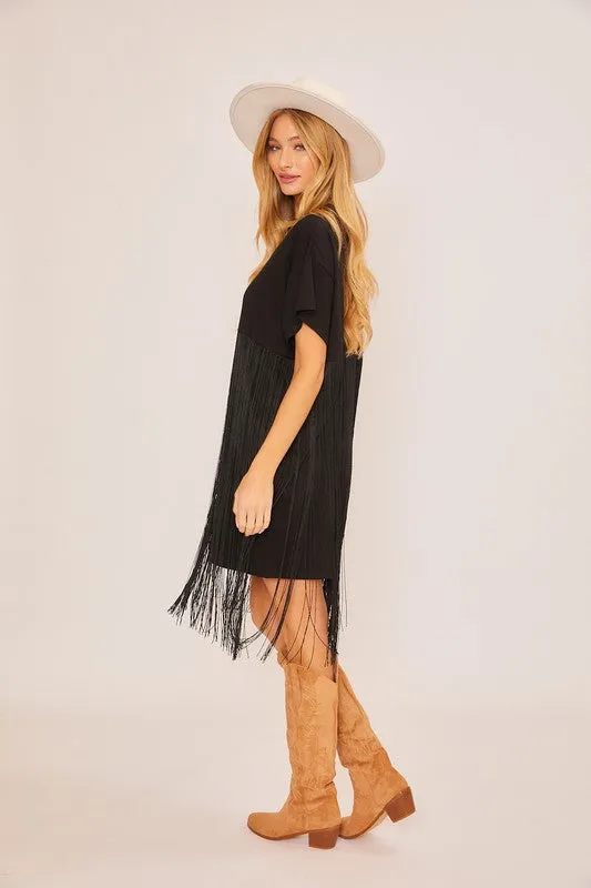 Festival Fringe T-shirt Dress