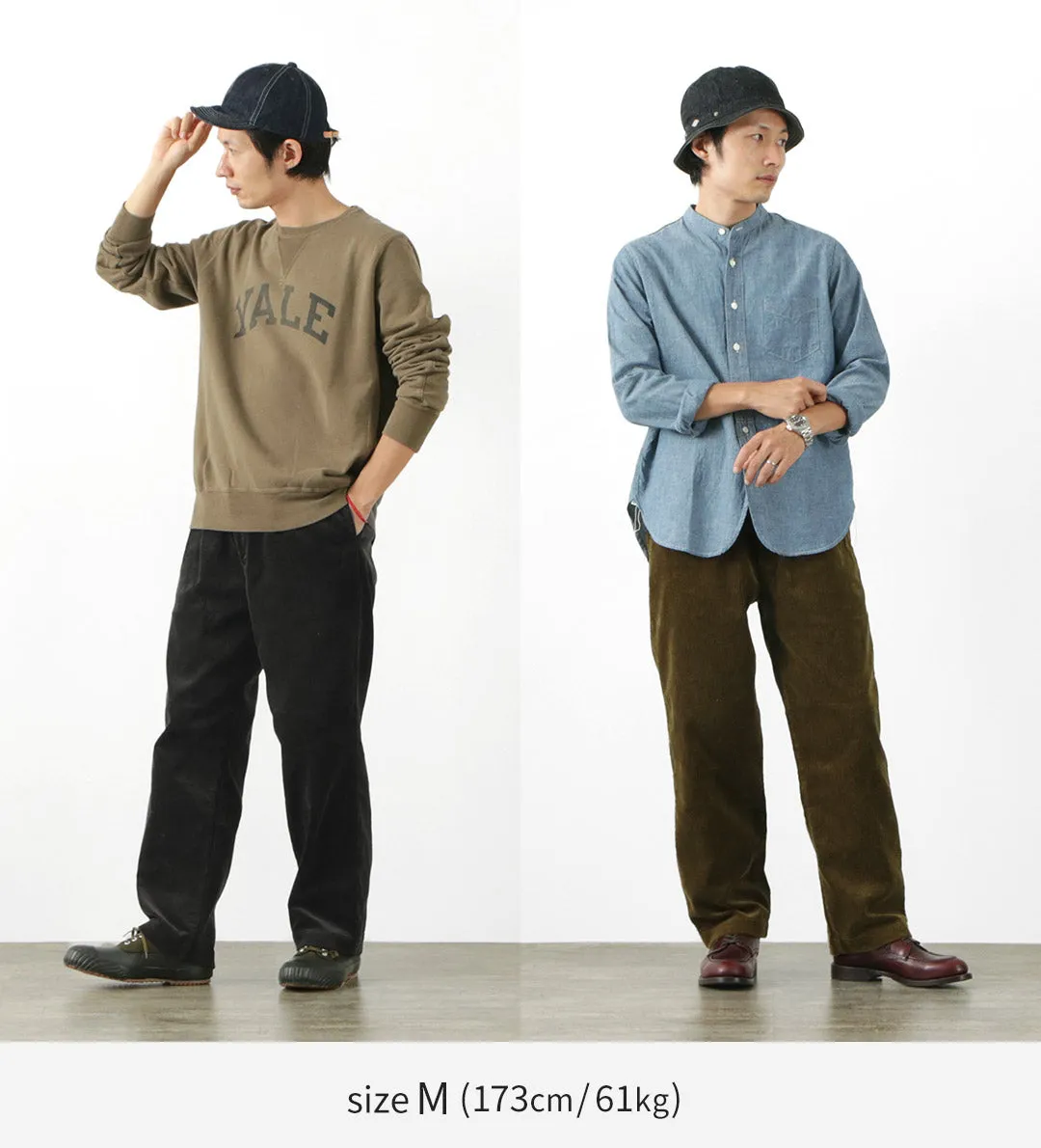 FOB FACTORY / Wide Well Corduroy Pants