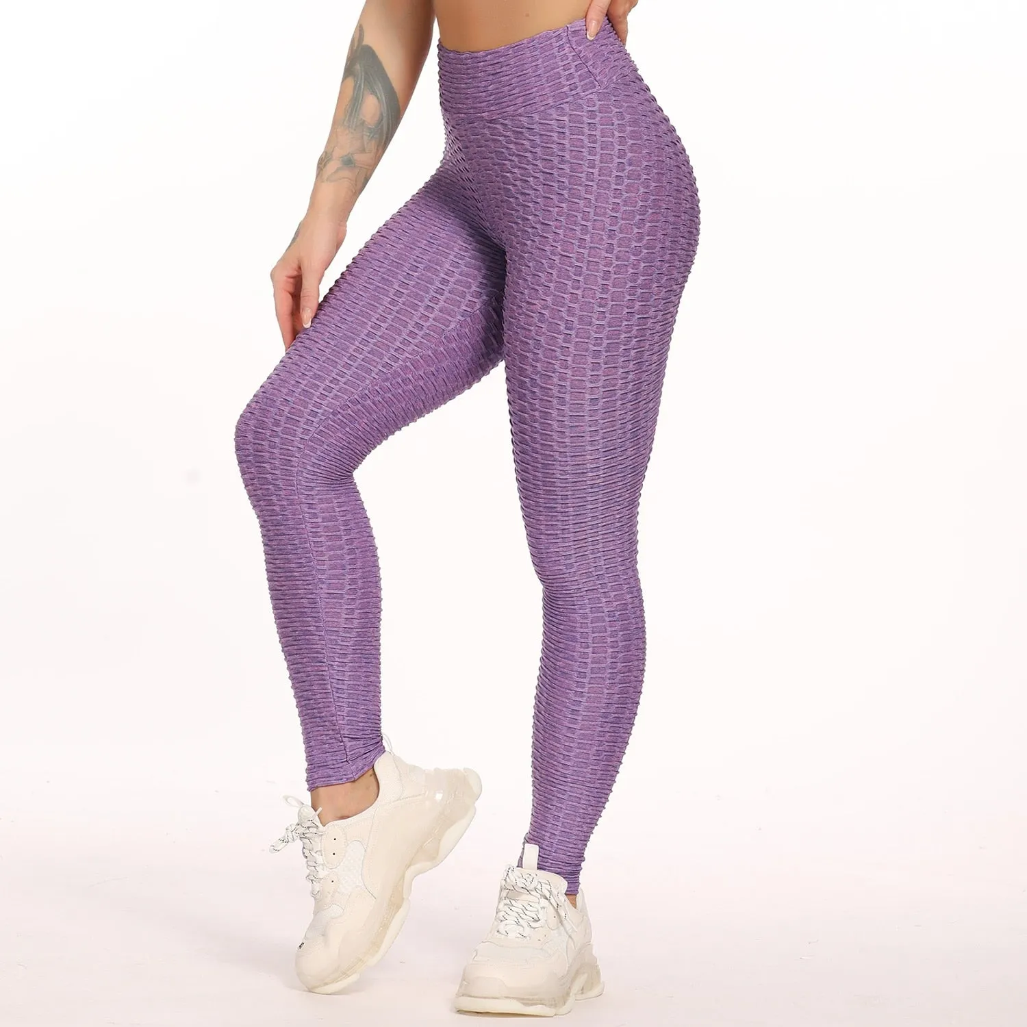 Gorgeous Push Up Leggings Women High Waist Leggings - Sport Women Fitness - Tummy Control Stretchy Workout Legging Sexy Booty Capris Mujer (2U24)(BAP)(TBL)