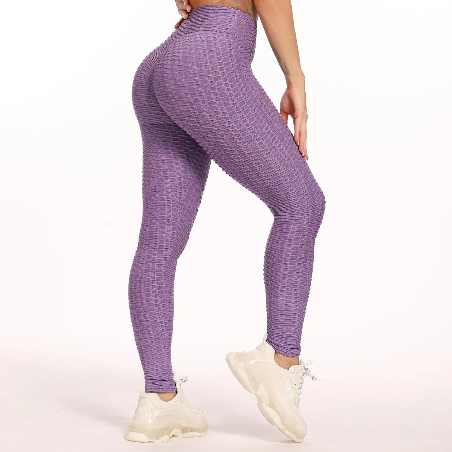 Gorgeous Push Up Leggings Women High Waist Leggings - Sport Women Fitness - Tummy Control Stretchy Workout Legging Sexy Booty Capris Mujer (2U24)(BAP)(TBL)