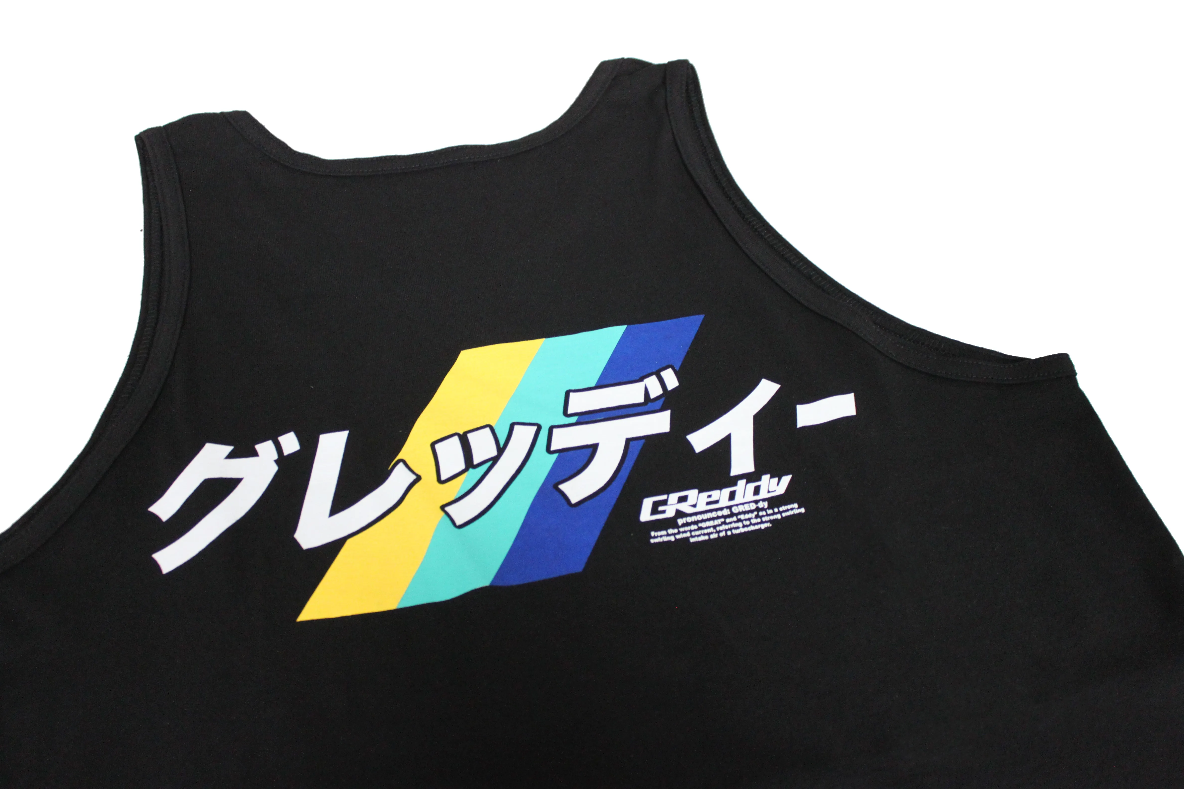 GReddy Katakana Tee or Tank - Black