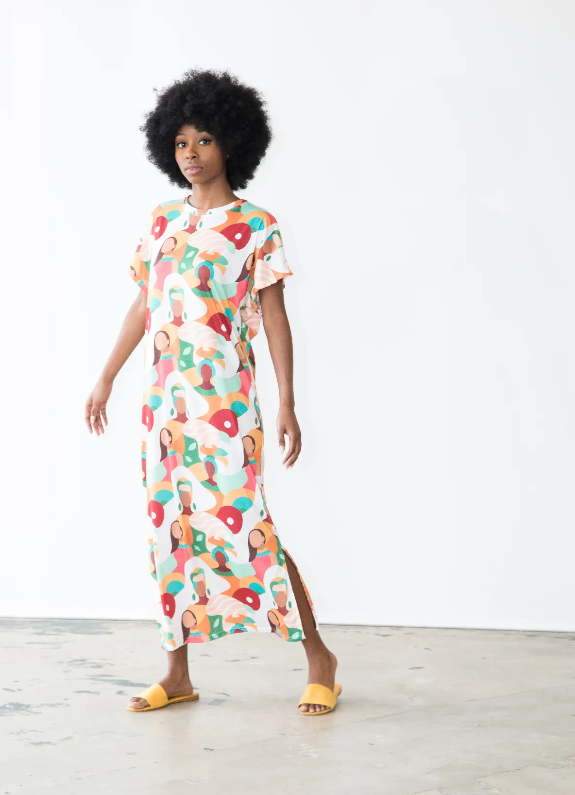 Her Future Is Bright Jersey Maxi Dress