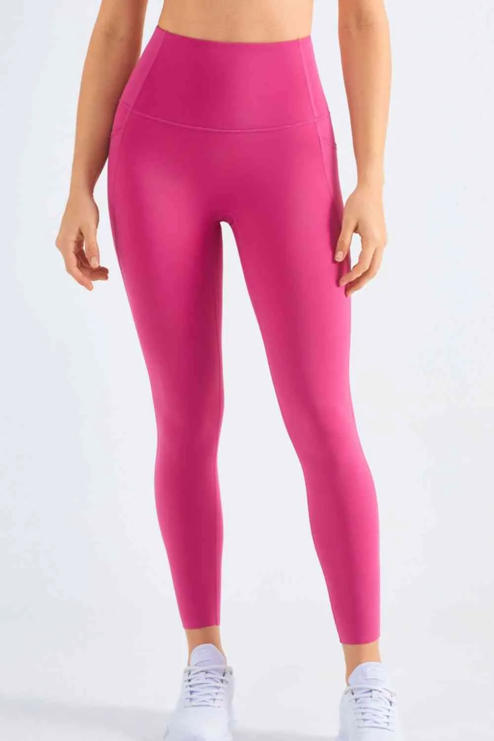 Highly Stretchy Elastic Waistband Pocket Yoga Leggings