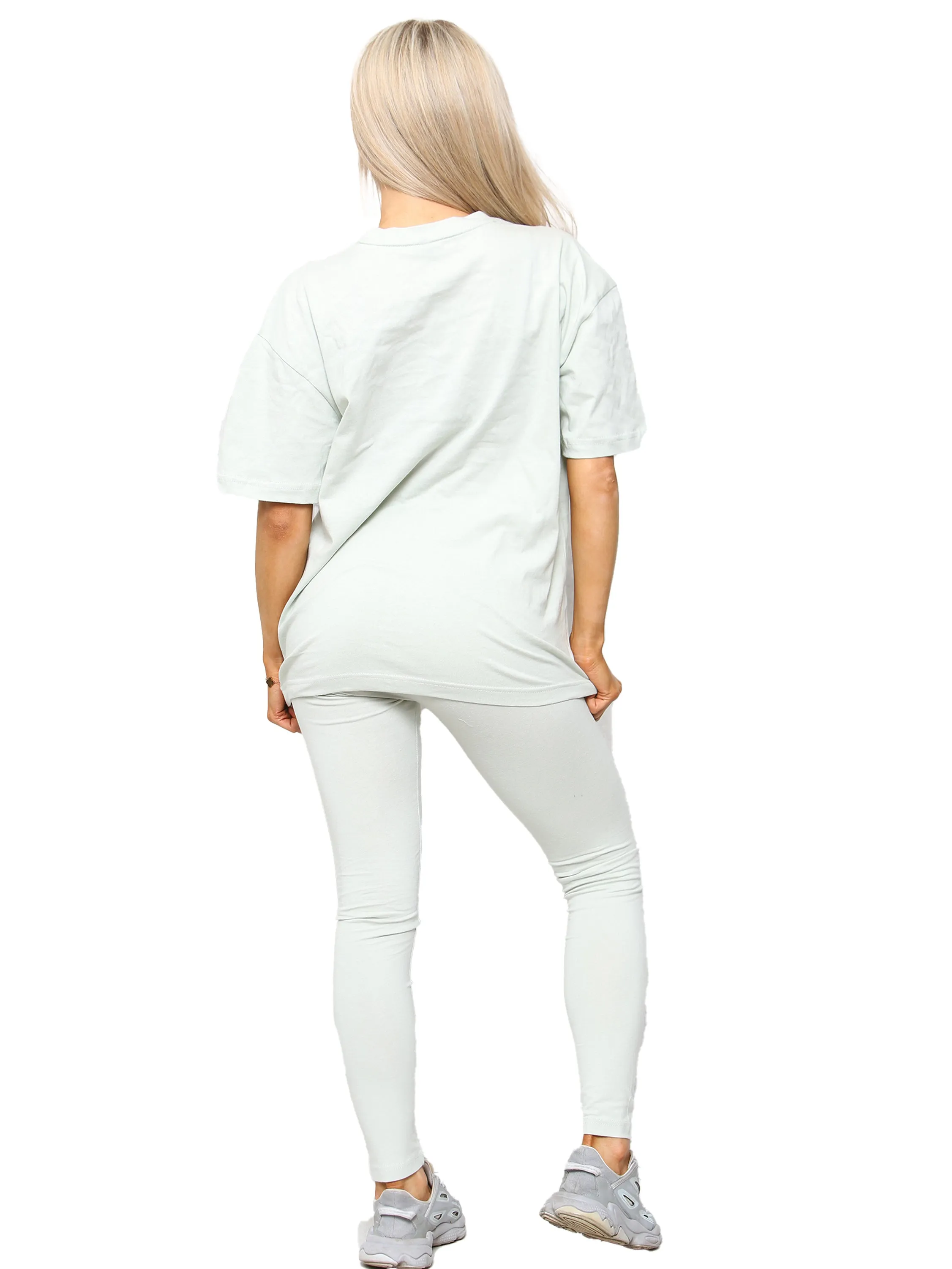 Kruze | Womens Oversized T-Shirt Tracksuit