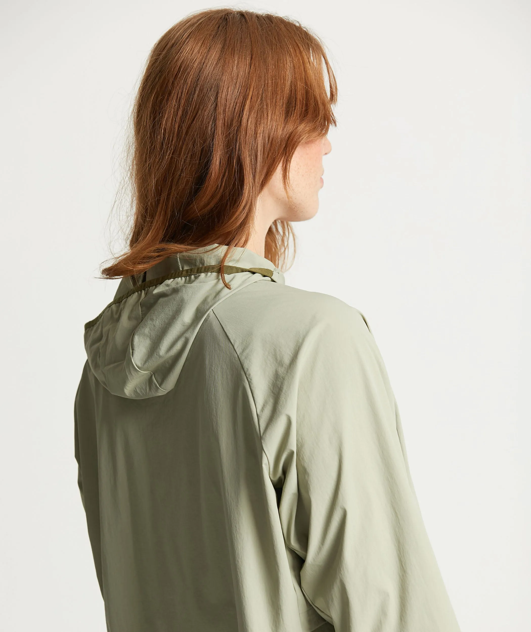 Ladies Outdoor Windbreaker - Matcha Green