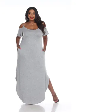 'Lexi' Maxi Dress | Heather Grey