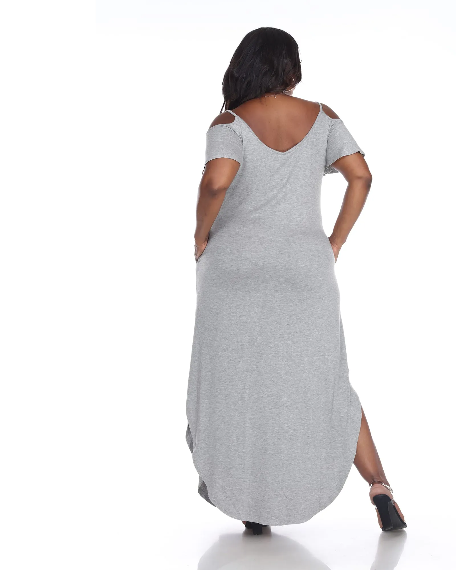 'Lexi' Maxi Dress | Heather Grey