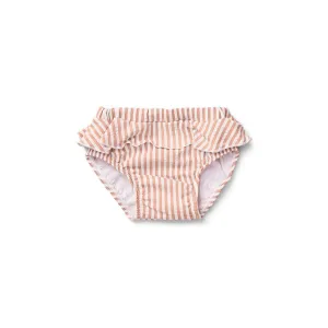 Liewood Elise Baby Girl Swim Pants Seersucker Coral Blush/Creme de la creme