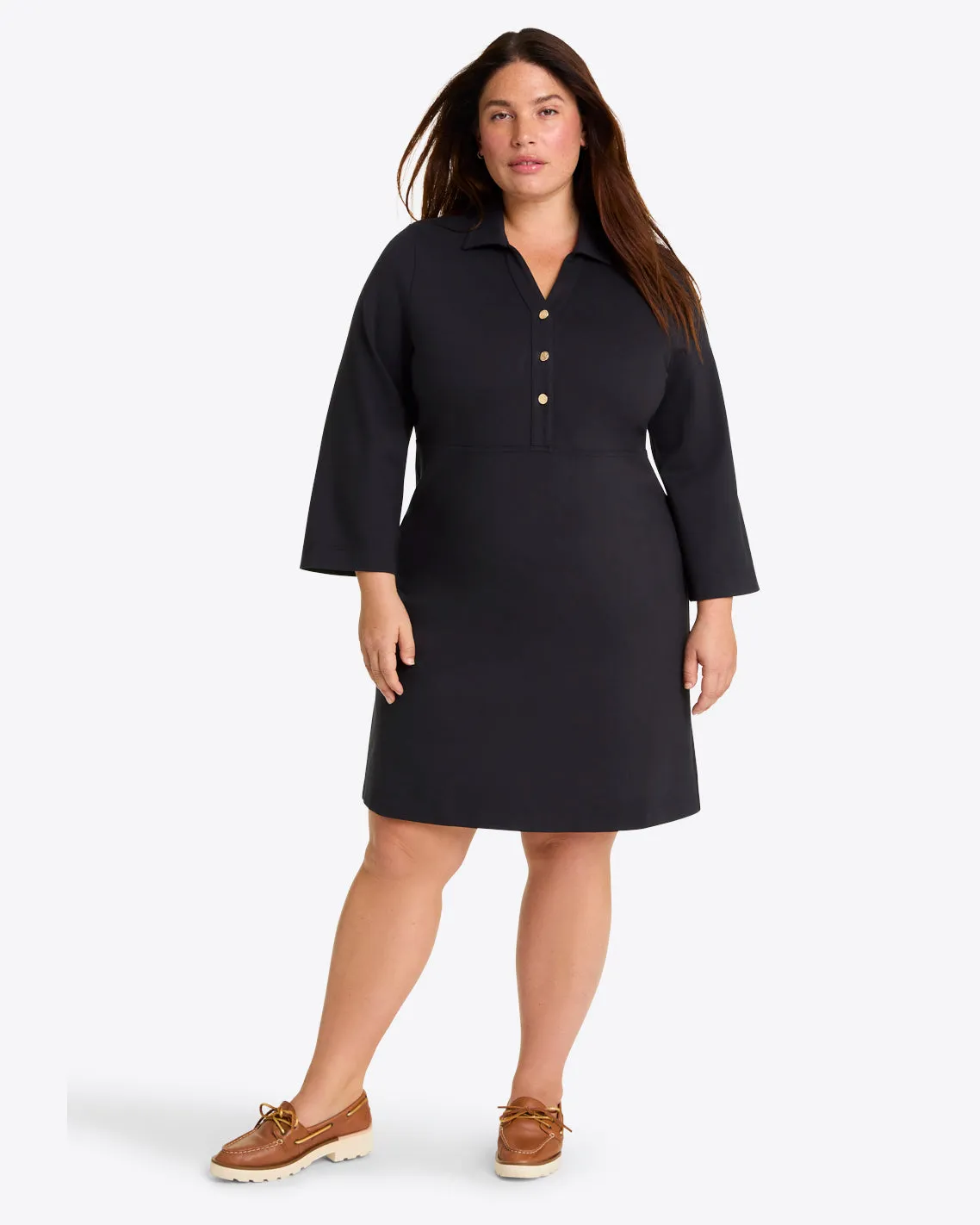 Lyla Shirtdress in Ponte