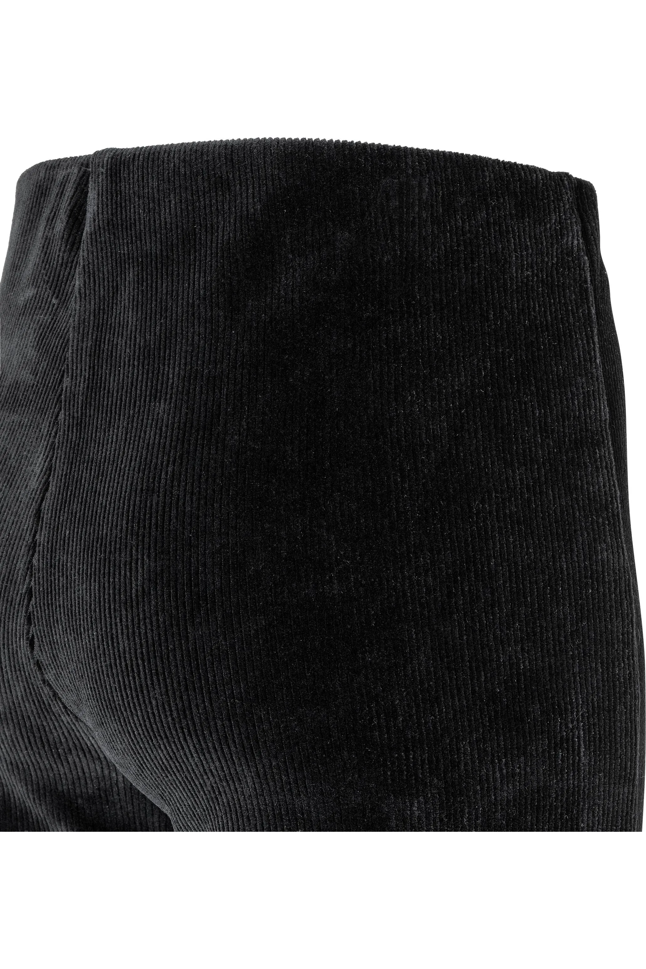 Mac Jeans Anna Wide Cozy Corduroy Jersey 2215-00-0104 | 090 Black