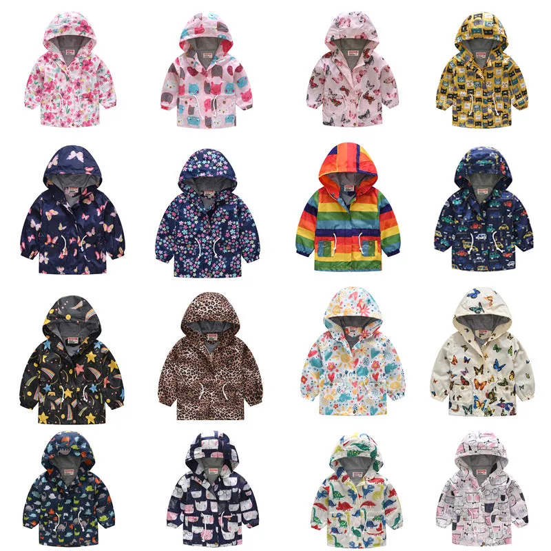 MOF Kids hoodie jacket windbreaker toddler jackets