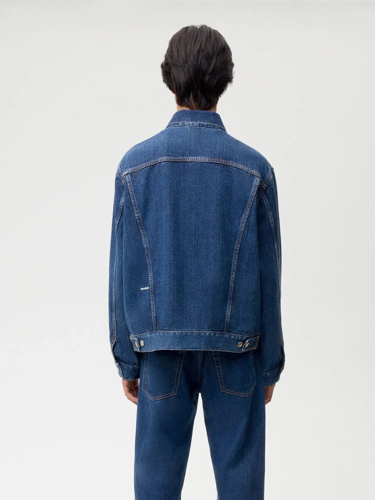 Nettle Denim Jacket—mid wash