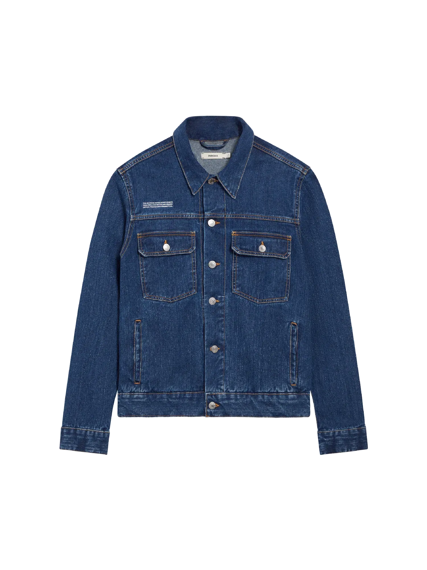 Nettle Denim Jacket—mid wash