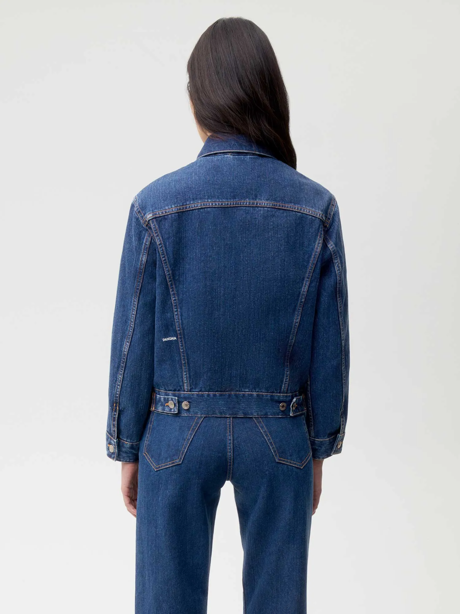 Nettle Denim Jacket—mid wash