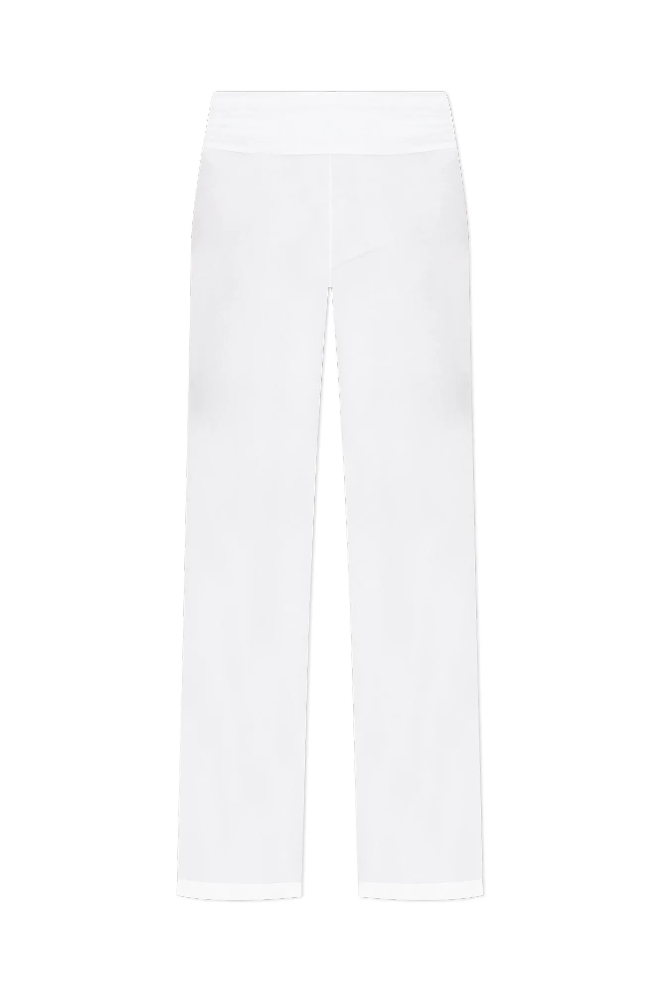 Pamela White Bamboo Pants