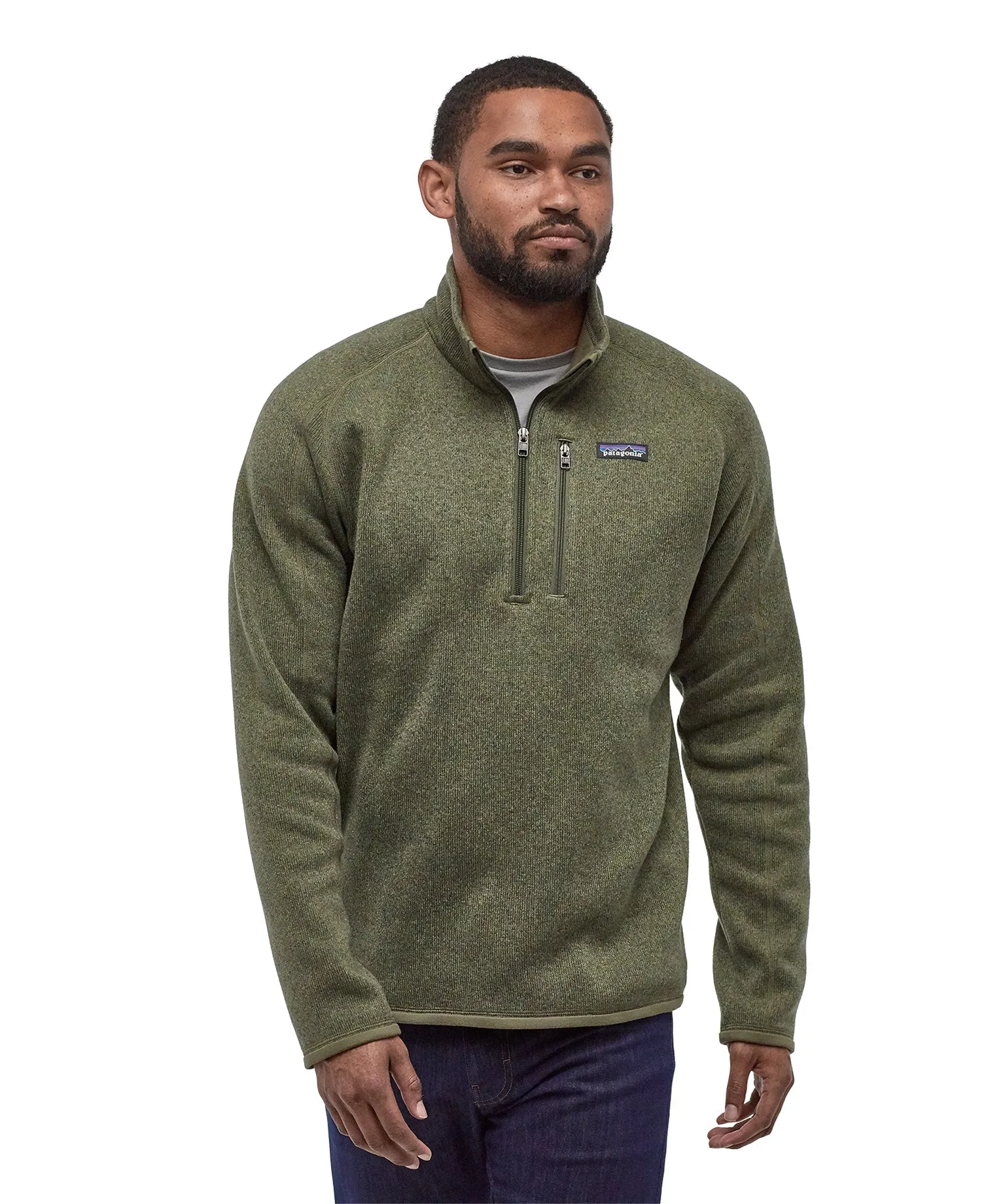 Patagonia Men's Better Sweater Fleece 1/4 Zip - Industrial Green