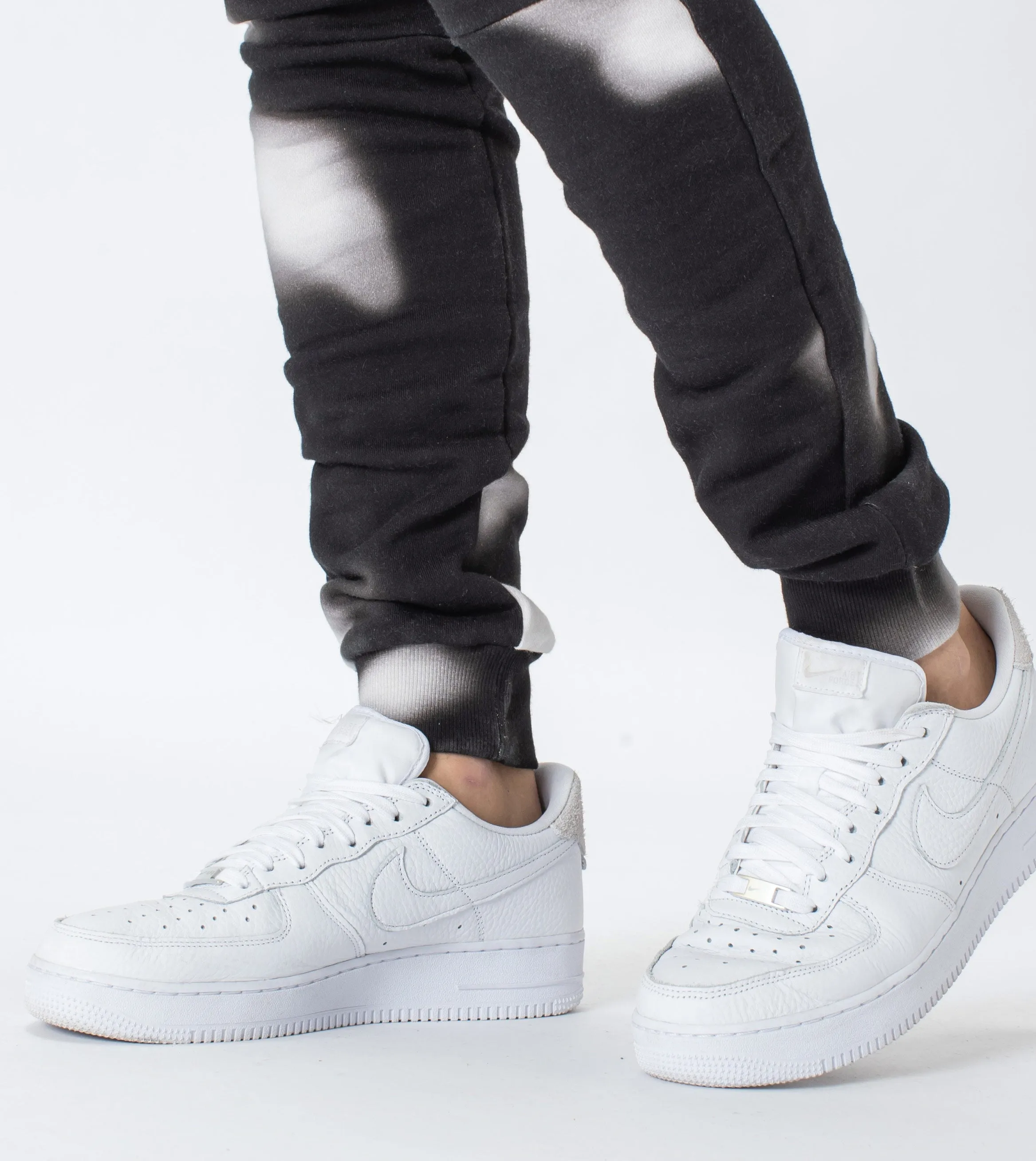 Patch Sureshot Fleece Jogger Black/Milk