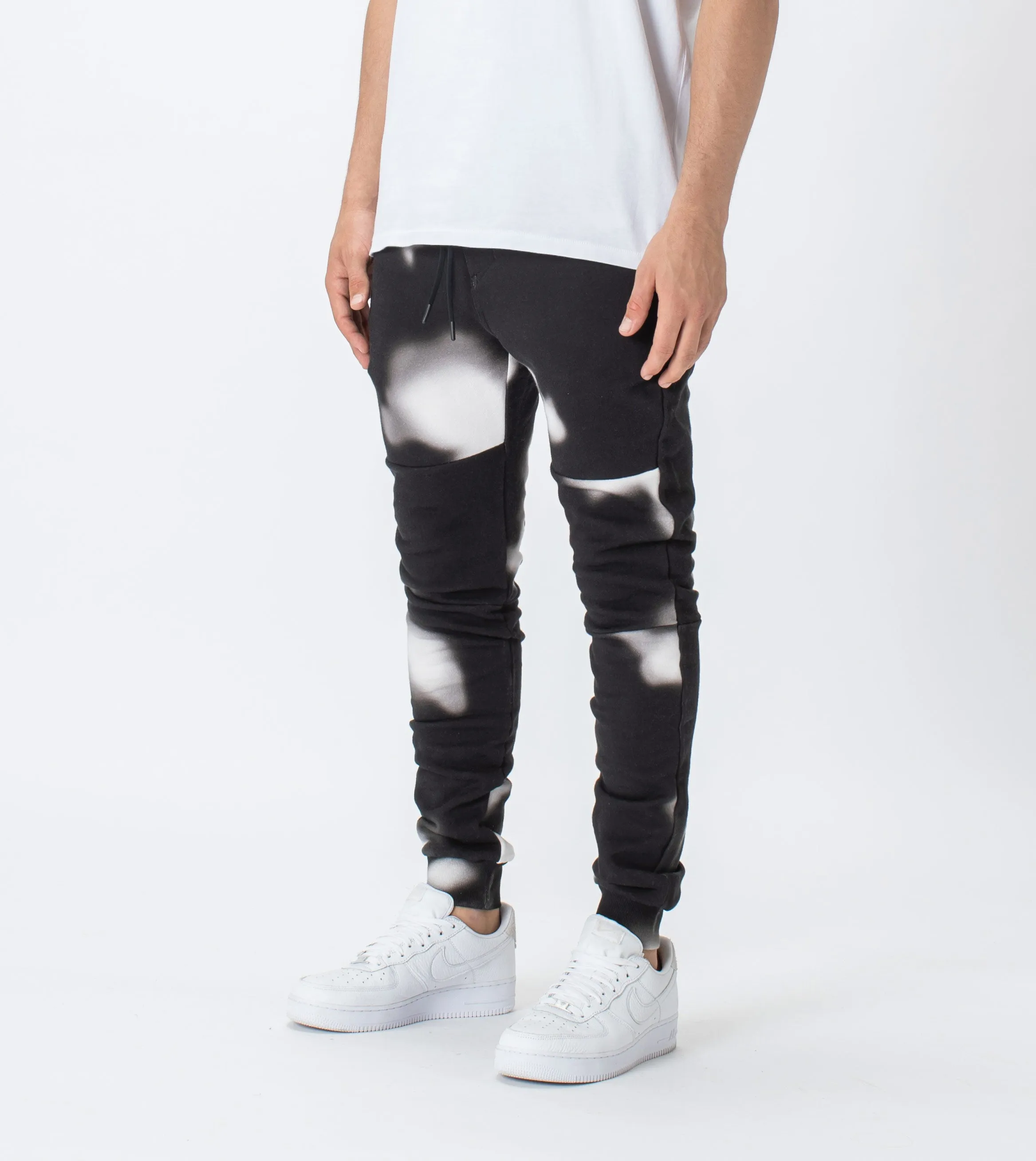 Patch Sureshot Fleece Jogger Black/Milk