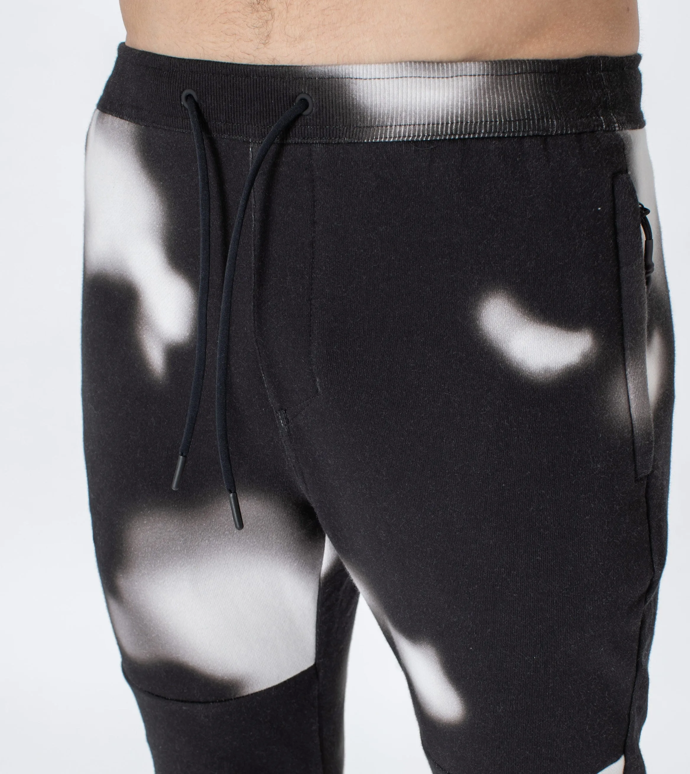 Patch Sureshot Fleece Jogger Black/Milk