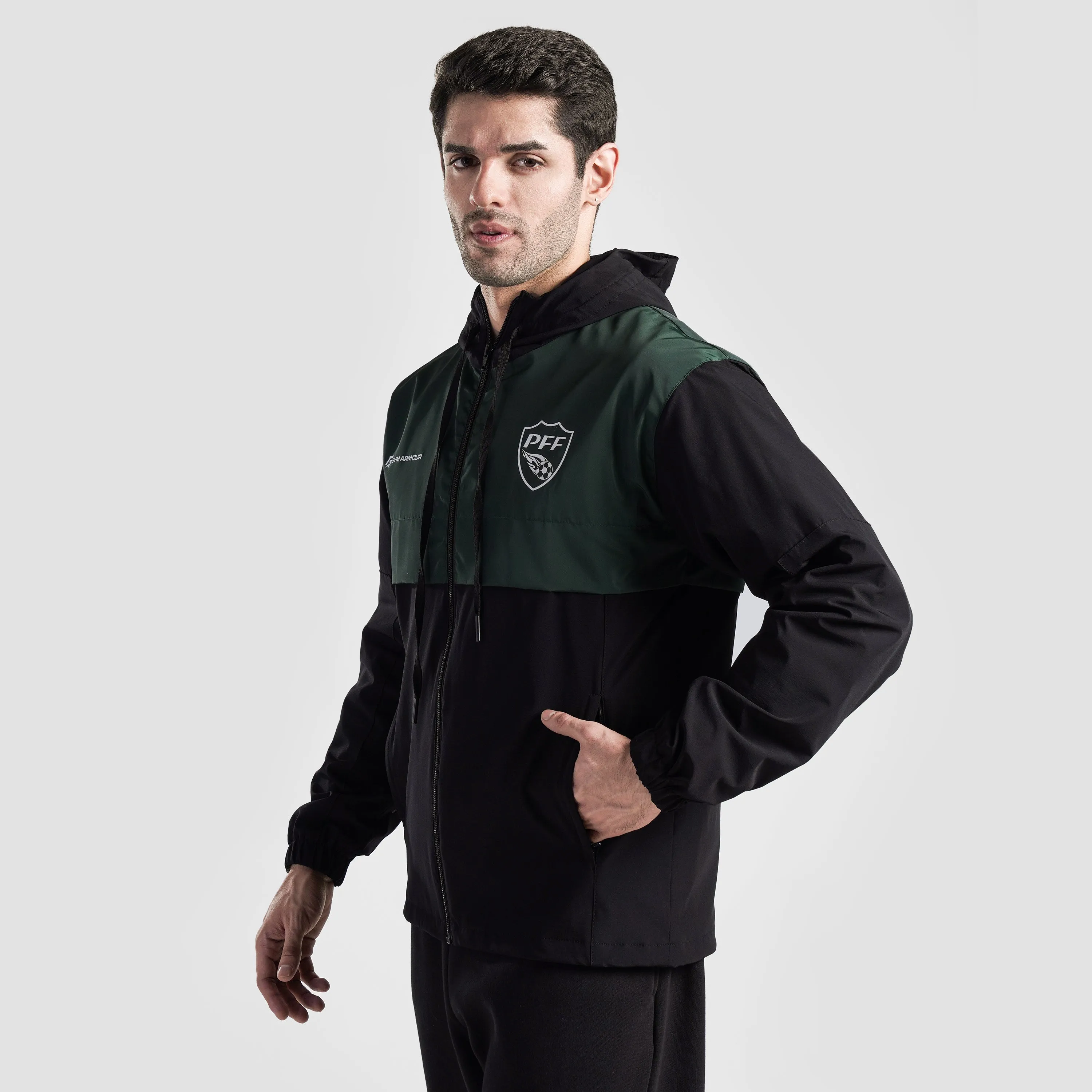 PFF Ignite Wind Jacket (Green-Black)