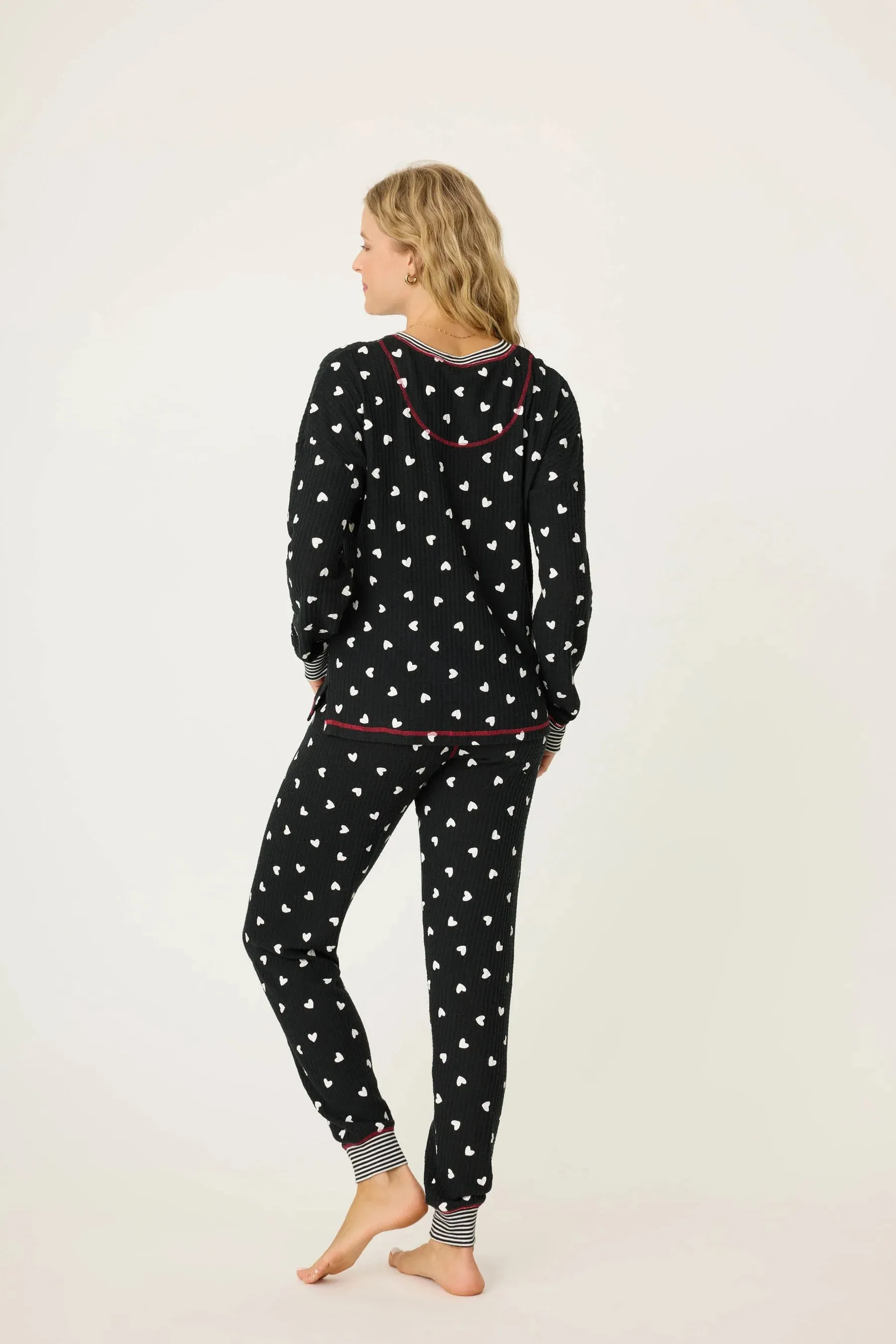 PJ Ski Jammies Waffle Thermal Set