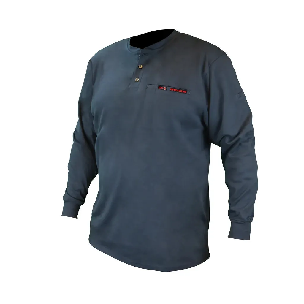 Radians FRS-002 VolCore Long Sleeve Cotton Henley FR Shirt