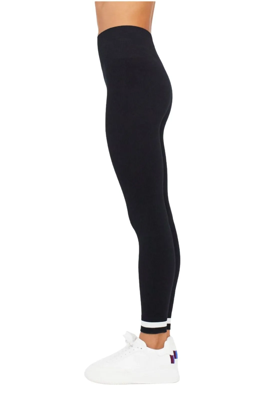 Seamless Midi Pant Black