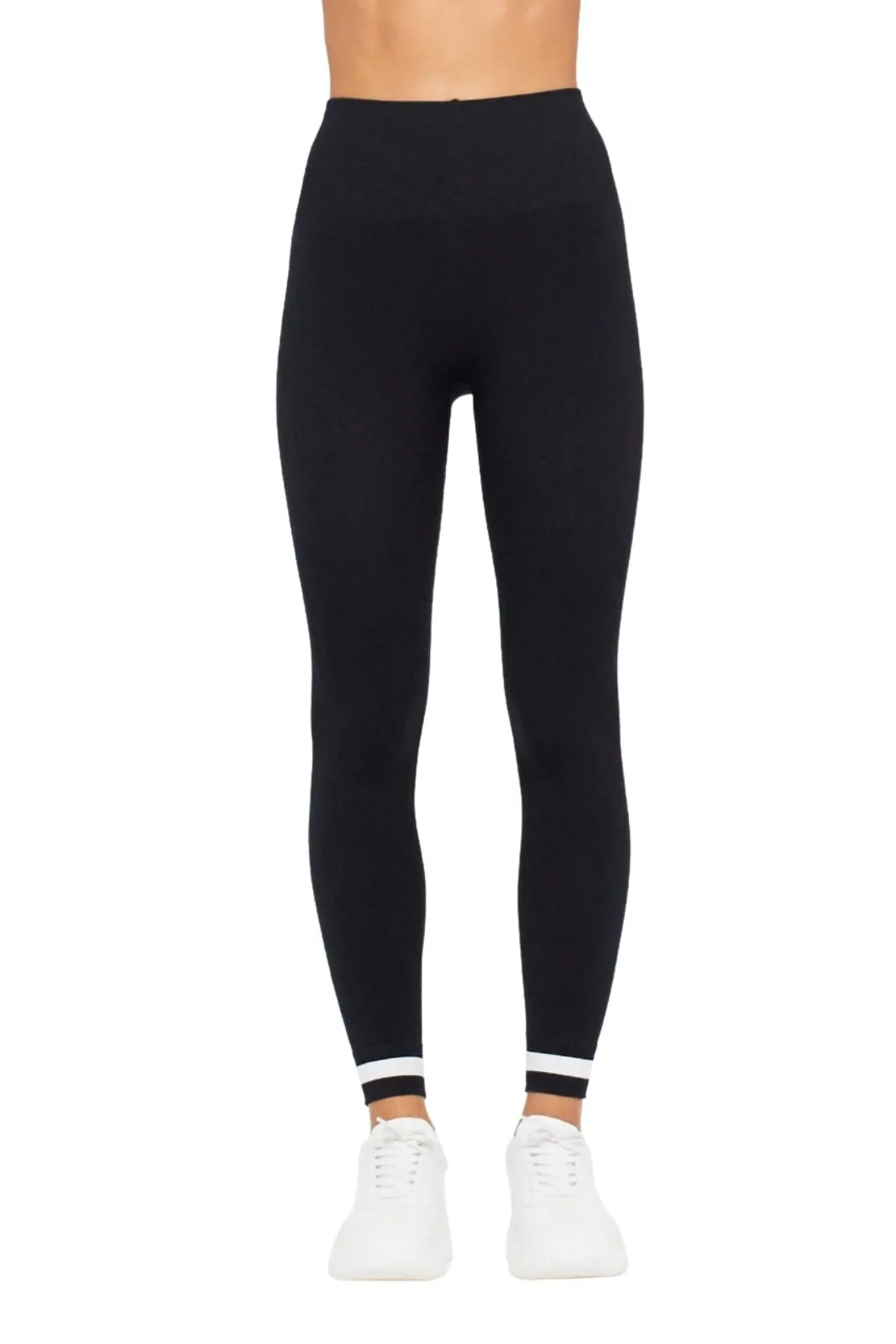 Seamless Midi Pant Black