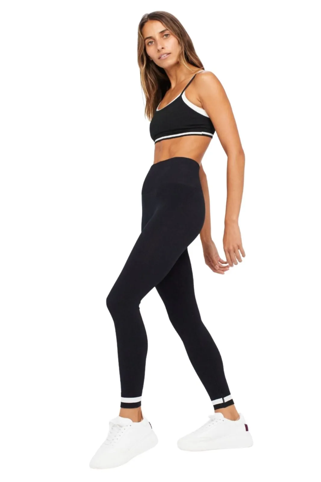 Seamless Midi Pant Black