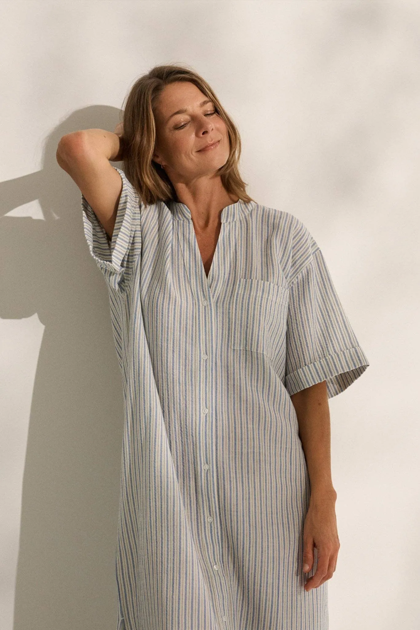 Seville shirtdress stripe