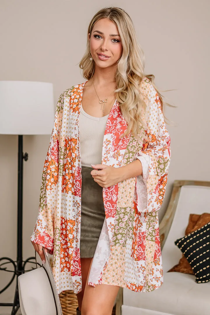 So They Say Patchwork Kimono