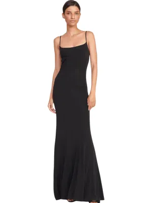 Staud lauren dress black