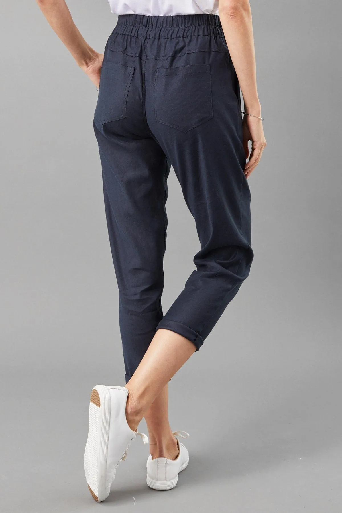 Stretch Linen Jogger