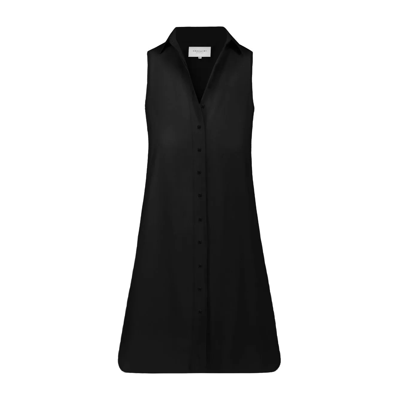 The Sleeveless Shirt Dress