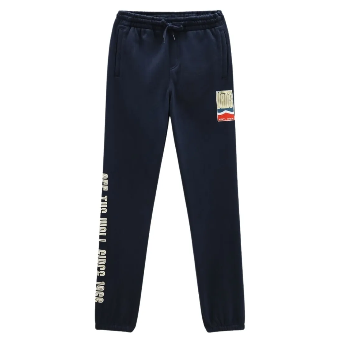 Vans Boys Sk8 Shape Kids Jogger Fleece Pant - Dress Blues